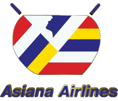 Asiana Airlines Corea del Sur Asia Aviones - Aerolínea Transporte 