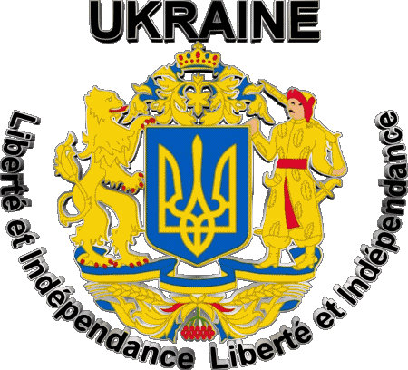 Liberté et Indépendance Ukraine Europe Drapeaux 