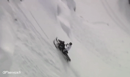 Fun - Win Snow Motorcycle Transport Humor -  Fun 