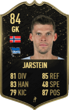 Rune Almenning Jarstein Noruega F I F A - Jugadores  cartas Vídeo Juegos Multimedia 