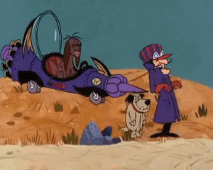 Motors Race Video GIF - 04 Wacky Races Cartoni animati TV Film Multimedia 