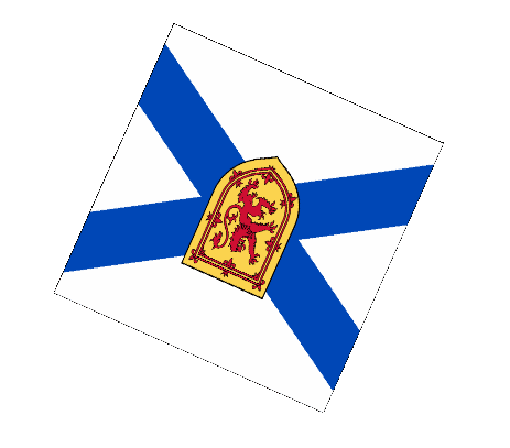 Sphere - Cube Ecosse Europe Drapeaux 