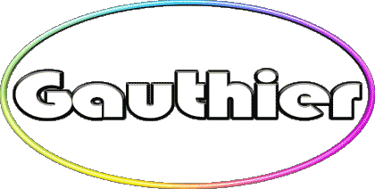 Gauthier G MANN - Frankreich Vorname 