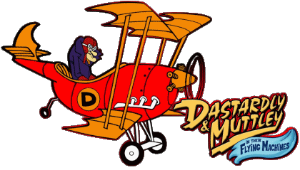 Logo Fliegende Männer in tollkühnen Kisten Cartoons TV Filme Multimedia 