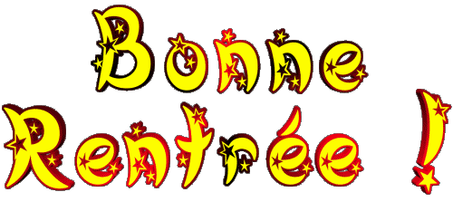 03 Fond Transparent Bonne Rentrée Français Messages 