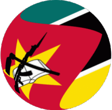 Sfera - Cubo Mozambico Africa Bandiere 