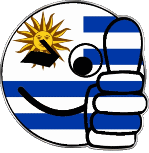 Faccina - OK Uruguay America Bandiere 