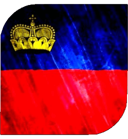Carré Liechtenstein Europe Drapeaux 