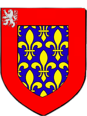 Blason-Blason Sarthe 72 Départements - Villes France Drapeaux 