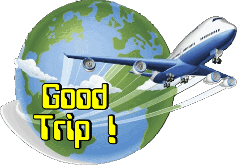06 Transparent Background Good Trip English Messages 