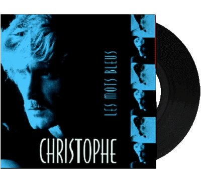 45 T Les Mots Bleus-45 T Les Mots Bleus Christophe Francia Música Multimedia 
