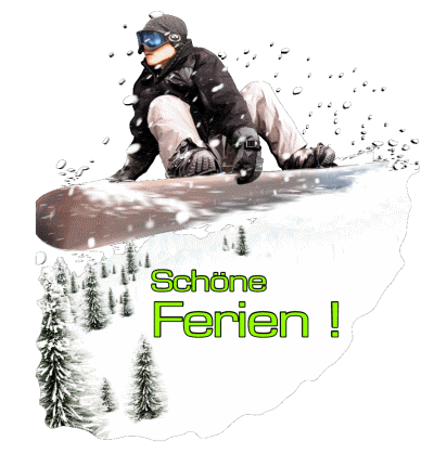 Serie 07 Schöne Ferien Winter German Messages 