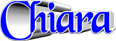 Chiara C WEIBLICH - Italien Vorname 