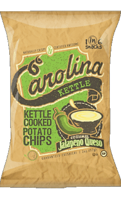 Carolina Kettle U.S.A Apéritifs - Chips - Snack Cibo 