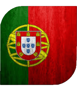 Square Portugal Europe Flags 