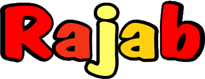 Rajab R MASCULINE - Maghreb Muslim First Names 