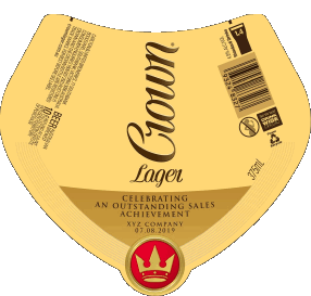 Crown-Lager Australien Bier Getränke 
