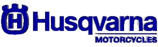 1990-1990 logo Husqvarna MOTOCICLI Trasporto 