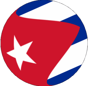 Esfera - Cubo Cuba América Banderas 