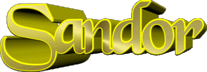 Sandor S MASCULINE - France First Names 