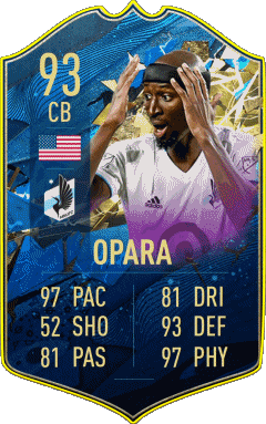 Ike Opara U S A F I F A - Joueurs Cartes Jeux Vidéo Multi Média 