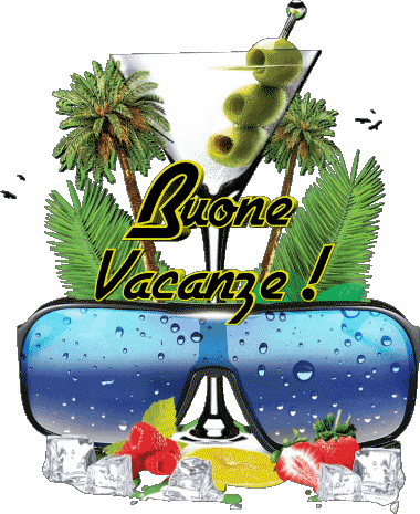 20 Fond Transparent Buone Vacanze Italien Messages 