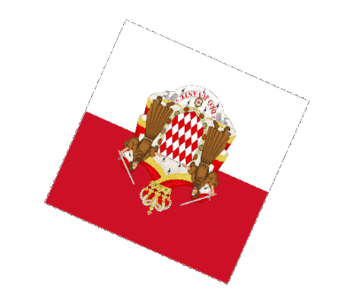 Esfera - Cubo Mónaco Europa Banderas 