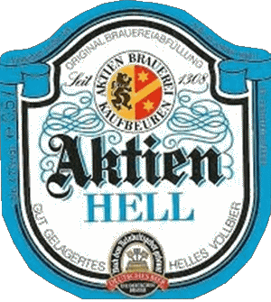 Hell-Hell Aktien Allemagne Bières Boissons 
