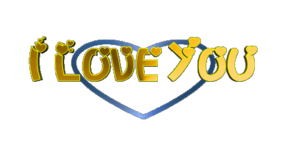 Corazón I Love You Inglés Mensajes 