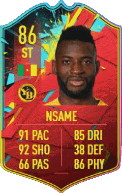 Jean-Pierre Nsame Cameroon F I F A - Card Players Video Games Multi Media 