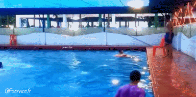 Gamelles Fail Piscine PERSONNAGES Humour - Fun 