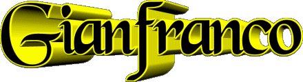 Gianfranco G MASCULINE - Italy First Names 