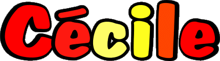 Cécile C WEIBLICH - Frankreich Vorname 