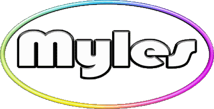 Myles M MASCULIN - UK - USA Prénoms 