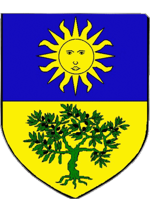 BEAULIEU SUR MER 06 Abteilungen - Städte Frankreich Fahnen 