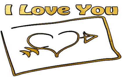 Cuore I Love You Inglese Messagi 