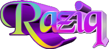 Raziq R MASCULINO - Magreb Musulmán Nombre 