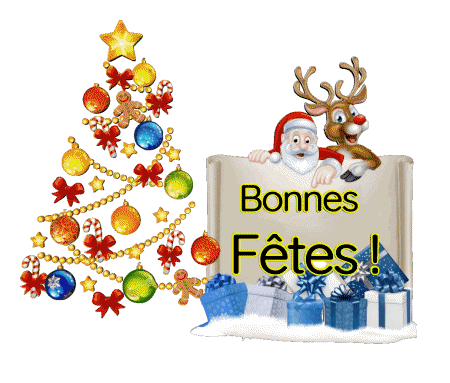 Serie 20 Bonnes Fêtes (Noël) French Messages 