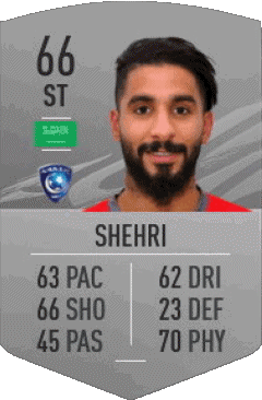 Saleh Al Shehri Saudi-Arabien F I F A - Karten Spieler Videospiele Multimedia 