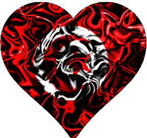 Cuore Tunisia Africa Bandiere 