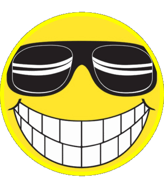 Sunglasses Emoticons Messages 