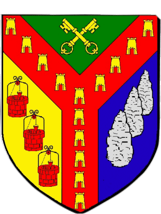 Wappen-Wappen CHARNY OREE DE PUISAYE 89 Abteilungen - Städte Frankreich Fahnen 