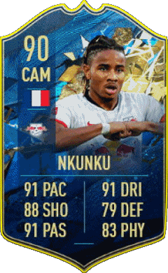 Christopher Nkunku France F I F A - Card Players Video Games Multi Media 