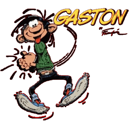 Gaston Lagaffe Tira Cómica Multimedia 