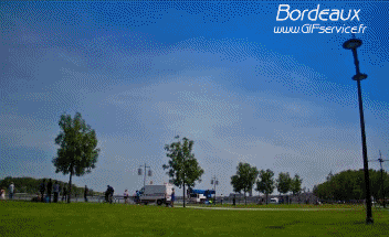 France - Bordeaux Places -TimeLapse Humor -  Fun 