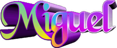 Miguel M MASCULIN - Espagne Prénoms 