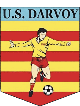 US Darvoy 45 - Loiret Centre-Val de Loire FootBall Club France Logo Sports 