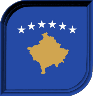 Plaza Kosovo Europa Banderas 