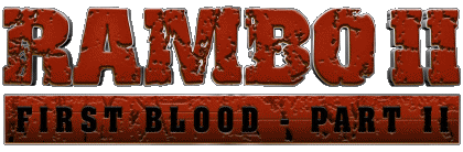 Logo First blood part 2 Rambo V International Multimedia 