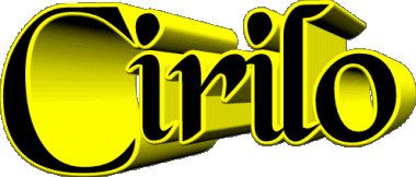 Cirilo C MASCULINO - España Nombre 